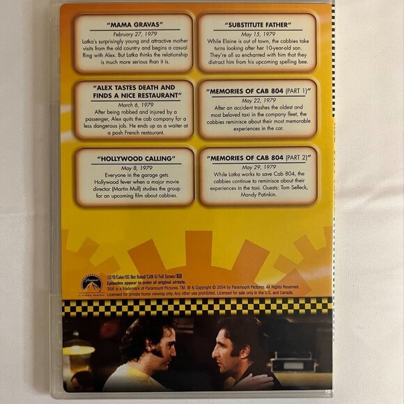 Taxi The Complete First Season 1978 (DVD, 2004, 3-Disc Set) - Picture 11 of 11